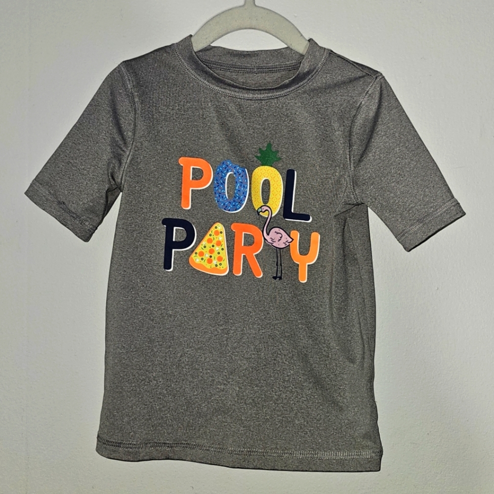 GUC | 3T | Cat & Jack | Pool Party Rash Guard Swim Shirt